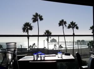 View from Ola Mexican Kitchen in Huntington Beach