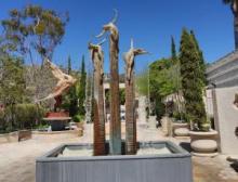 Dawson Cole Sculpture Garden in downtown Laguna Beach